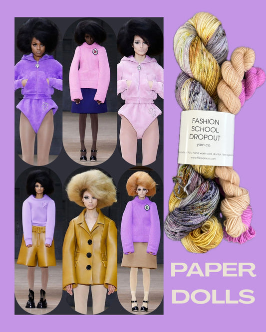 Paper Dolls Sock Set